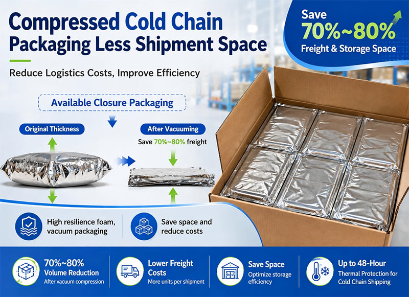 Compressed Cold Chain Packaging
